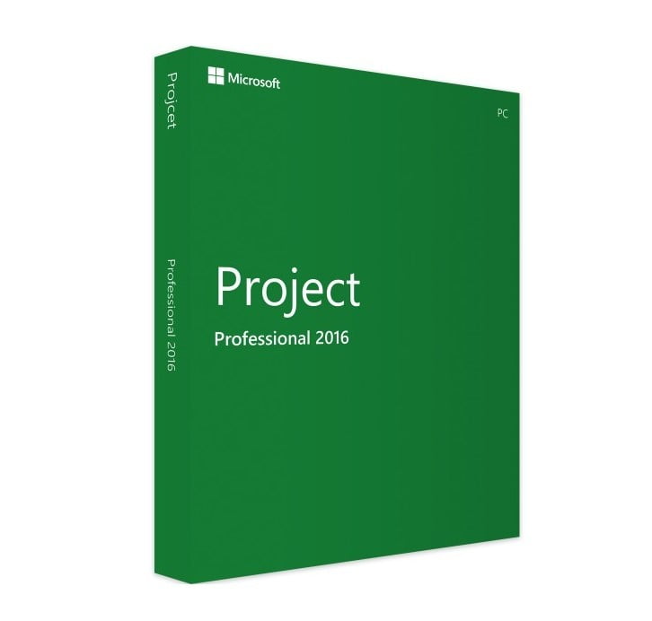 Microsoft Project 2016 Professional lifetime RETAIL key