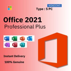 ms office 2021 5 PC