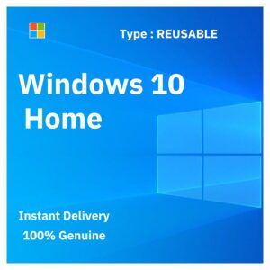Windows 10 home lifetime REUSABLE
