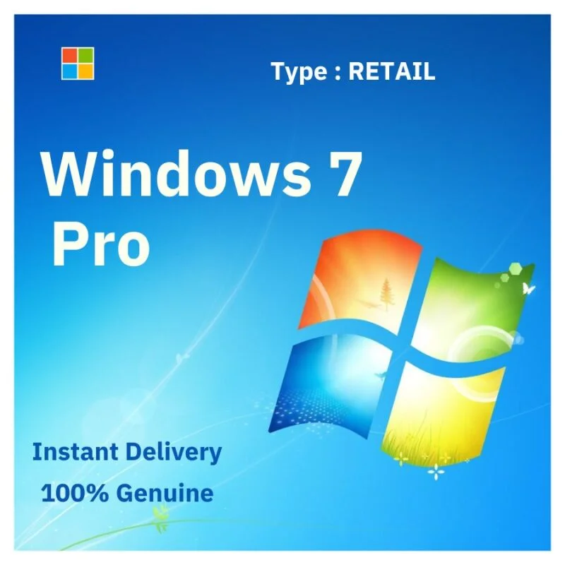 Windows 7 Pro lifetime RETAIL