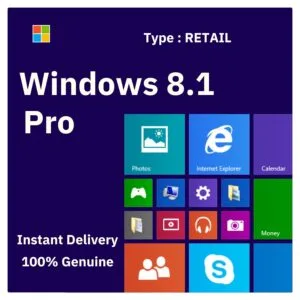 Windows 8.1 Pro lifetime RETAIL