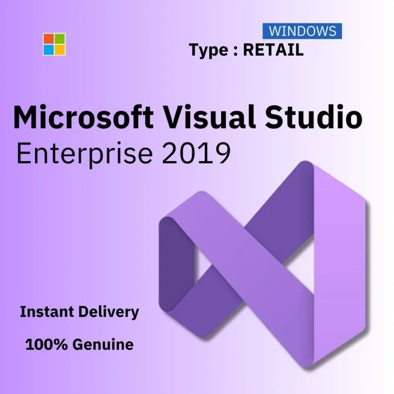 Microsoft Visual Studio 2019 Enterprise Lifetime key - RETAIL