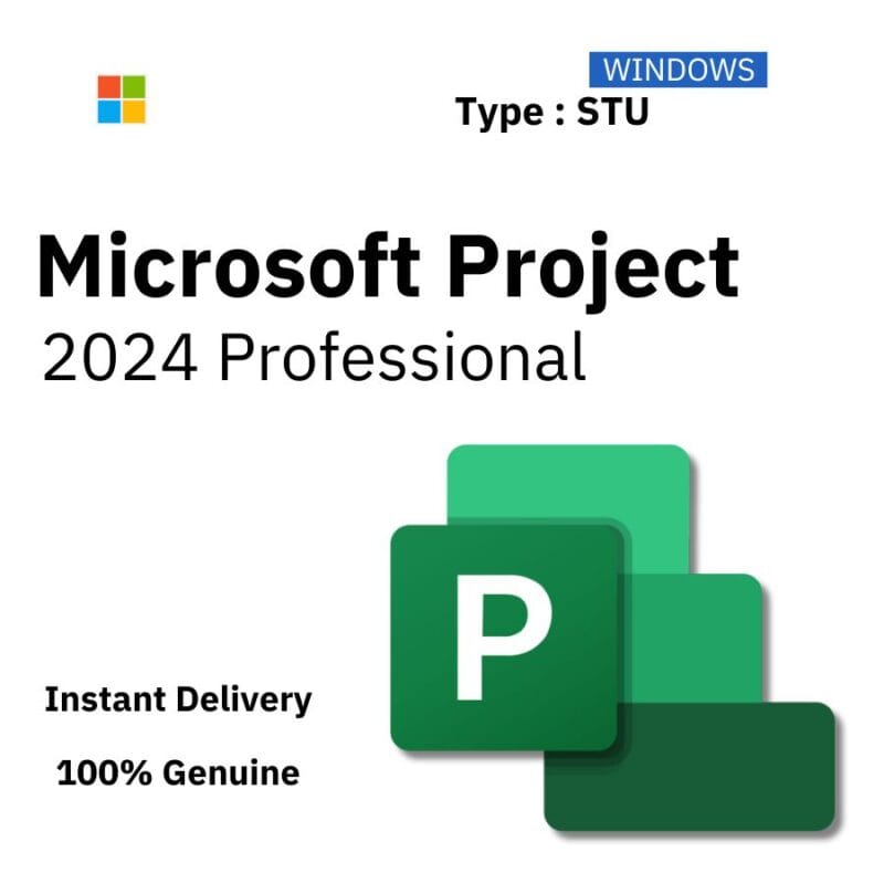 Microsoft Project 2024 professional Lifetime Key